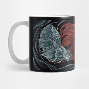 Fighting fish Mug